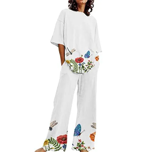 Loose fitting Solid Color Long Sleeves Trousers Suit G75Z159 - Shop at LoveMi