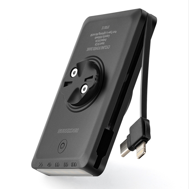 Bicycle Light Power Bank With Cable 5