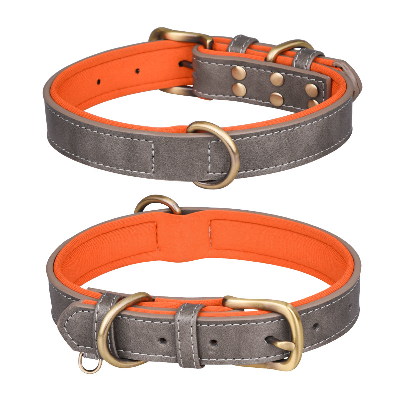 Double D Ring Gray Orange