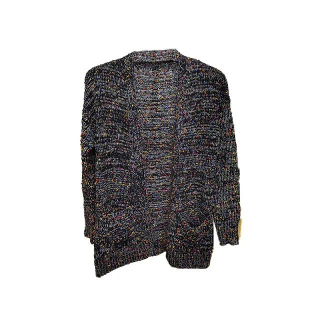 Cardigan Long Sleeve Pocket Sweater Top Black - Shop at LoveMi