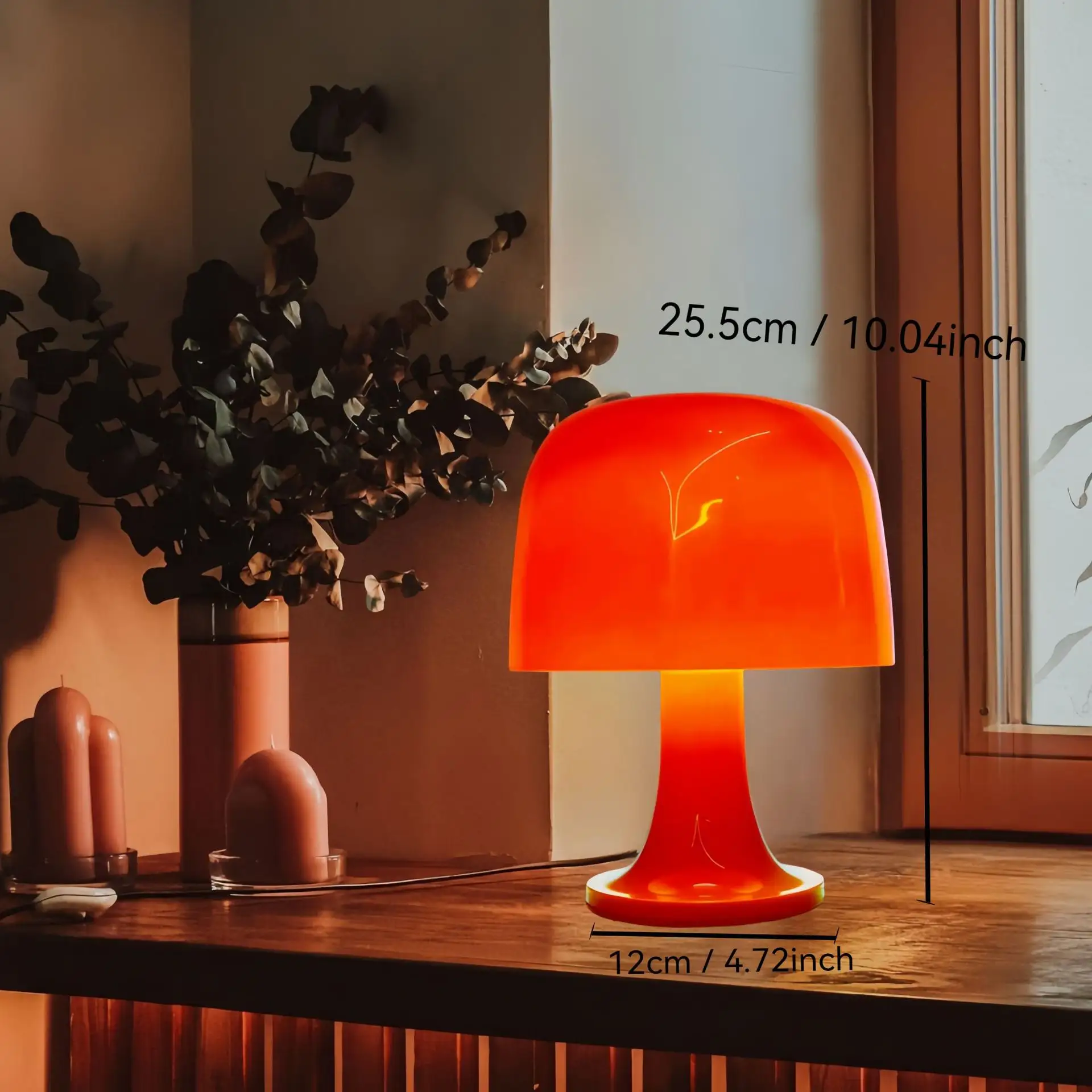 Bar Atmosphere Lamp Nordic Mushroom