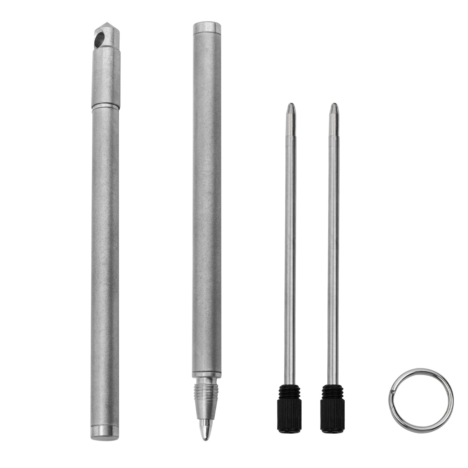 Title 4, Mini Titanium Alloy EDC Portable Keychain Pen