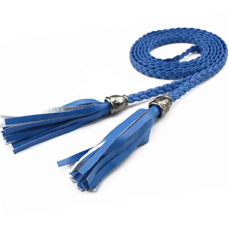 Royal Blue Sliver Beads