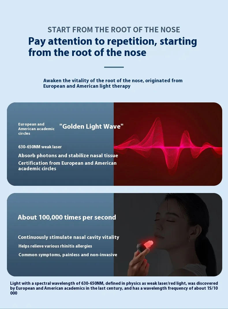 Allergic Chronic Intelligent Infrared Nasal Relief Device – image 10