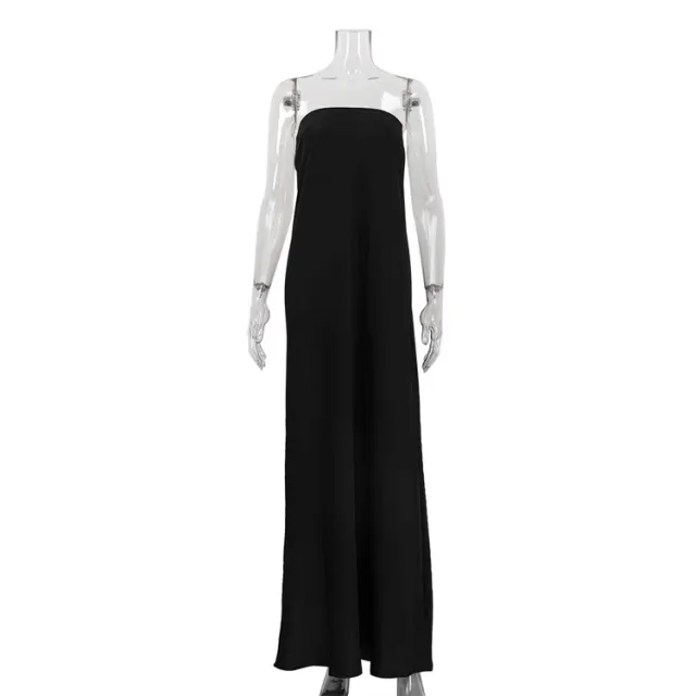 Off neck Sexy Backless Tube Top Dress Black - Shop at LoveMi