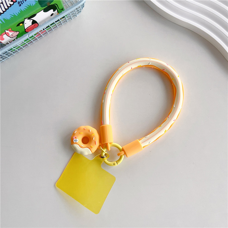 Donut Bracelet Soft Silicone Phone Case Hanging Ornament - Image 8