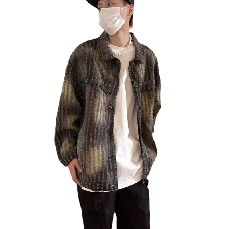 Autumn Loose Shirt Style Jacket Long-sleeved Men's And Women's Tops