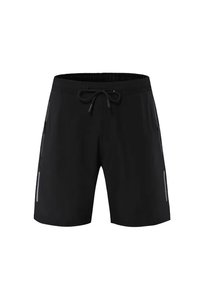 Quick drying Shorts Elastic Breathable Comfortable Sports Pants Black - Shop at LoveMi