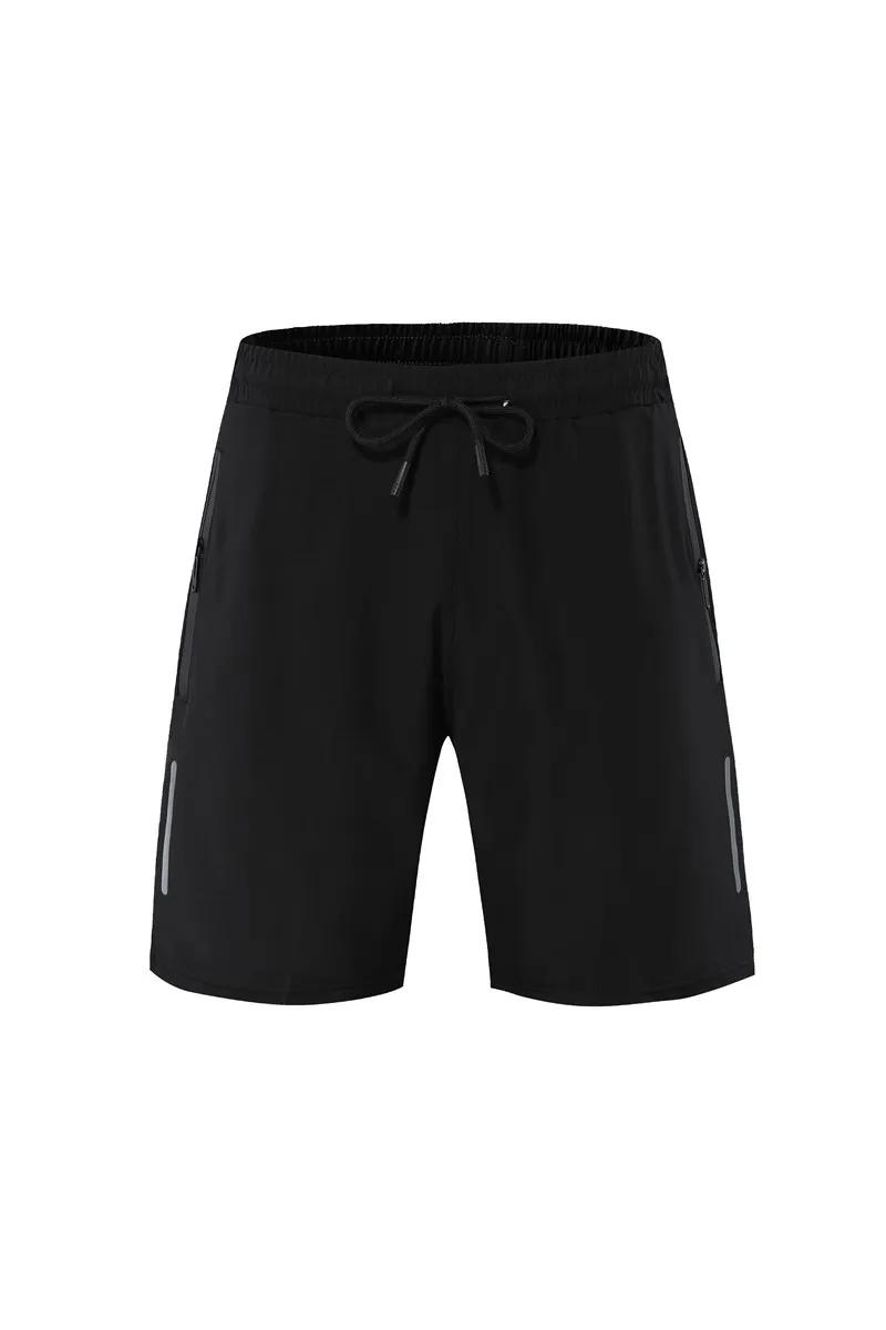 Quick-drying Shorts Elastic Breathable Comfortable Sports Pants - Black