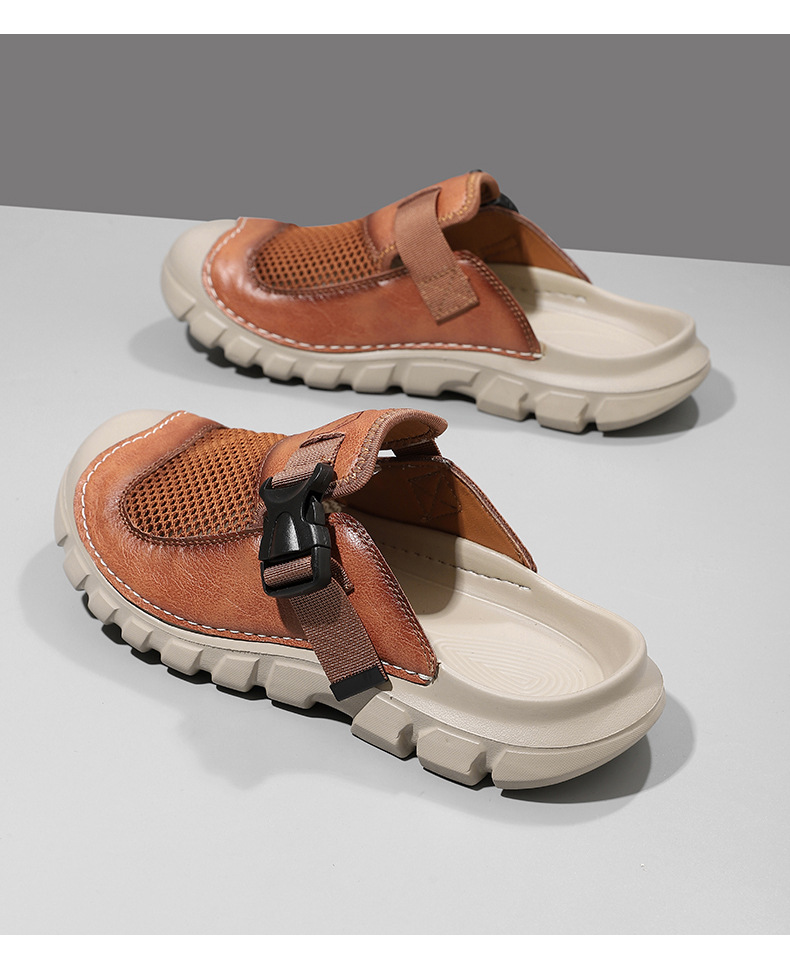 Men's Outdoor Non-Slip Deodorizing Water-Resistant Sandals — detail view 5