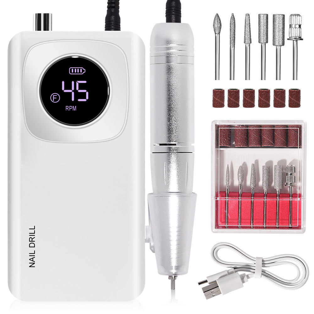 High-Power Portable Nail Drill Nail Art Kit — 1