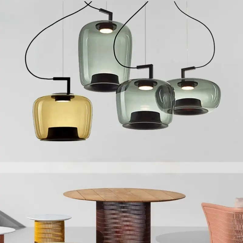 Nordic-style Creative Art Glass Pendant Lamp