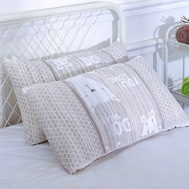 Cotton Pillowcases Four-Layer Gauze