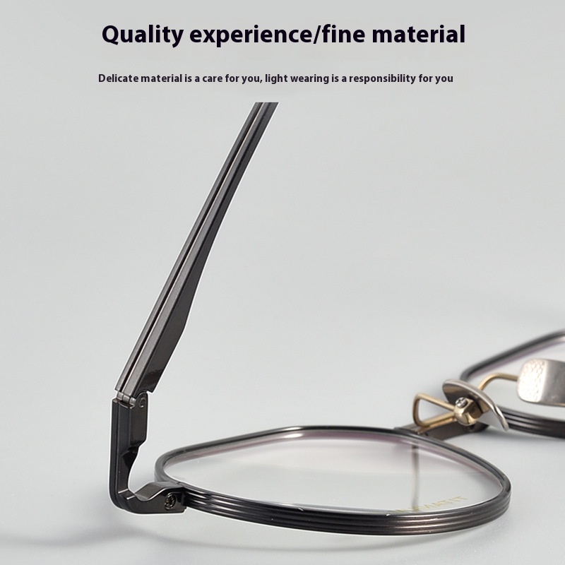 Ultra Light Pure Titanium Vintage Round Frame Spectacle - Image 10