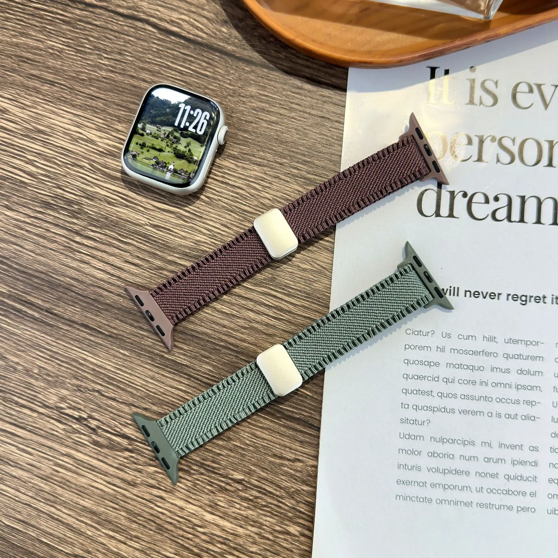 Nylon Watch Strap With Magnetic Clasp