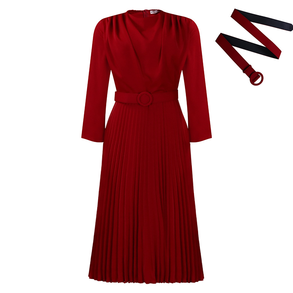 OL Solid Color African Plus Size Dress Wine - Shop at LoveMi