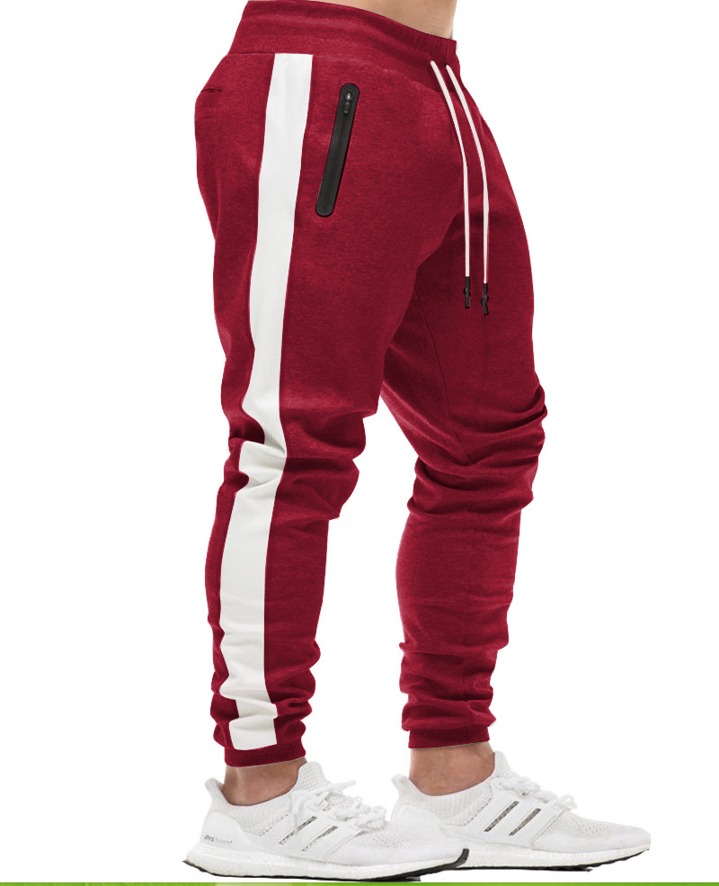 Men's Fashion Casual Quick Dry Straight Striped Pants