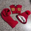 Red Palm With Leather