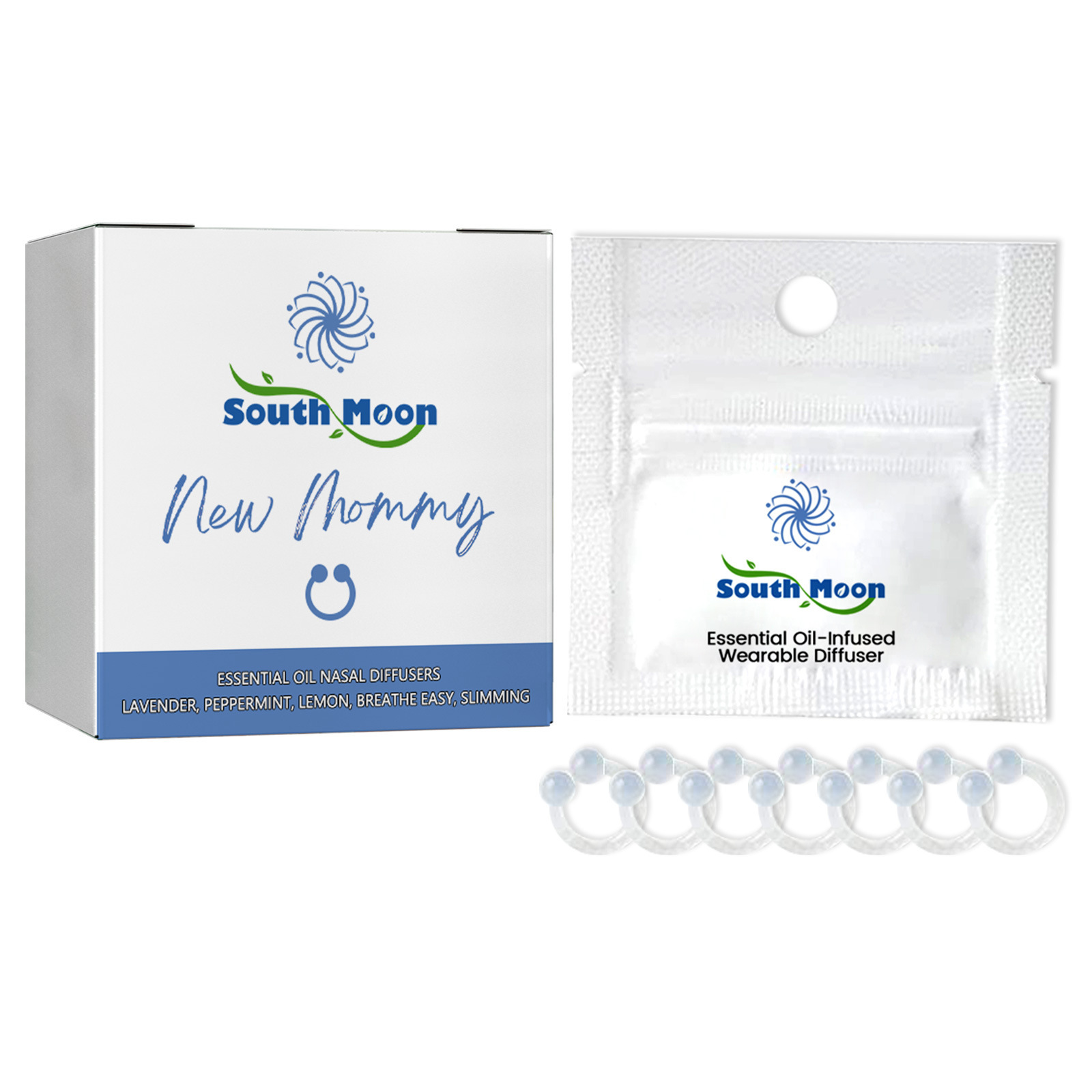 Soft Essential Oil Nose Ring For A Light Body