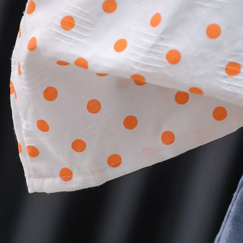 Children's Suit Women's Polka Dot Ruffles