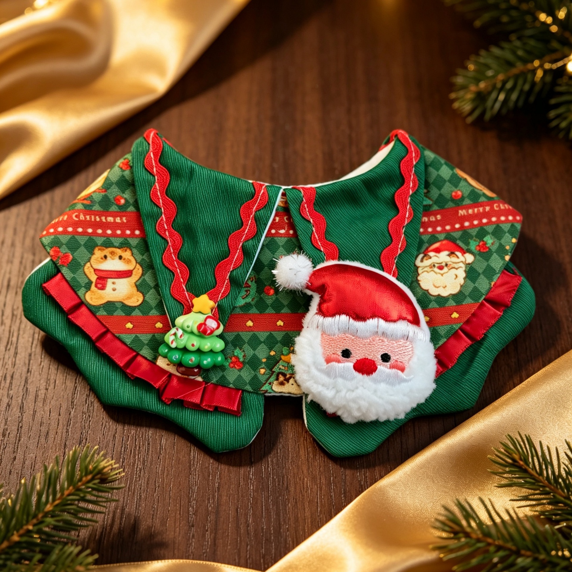 Santa Bib Holiday Set