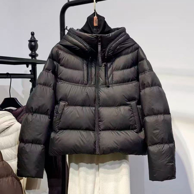 Loose-fitting Padded Cotton Coat For Women