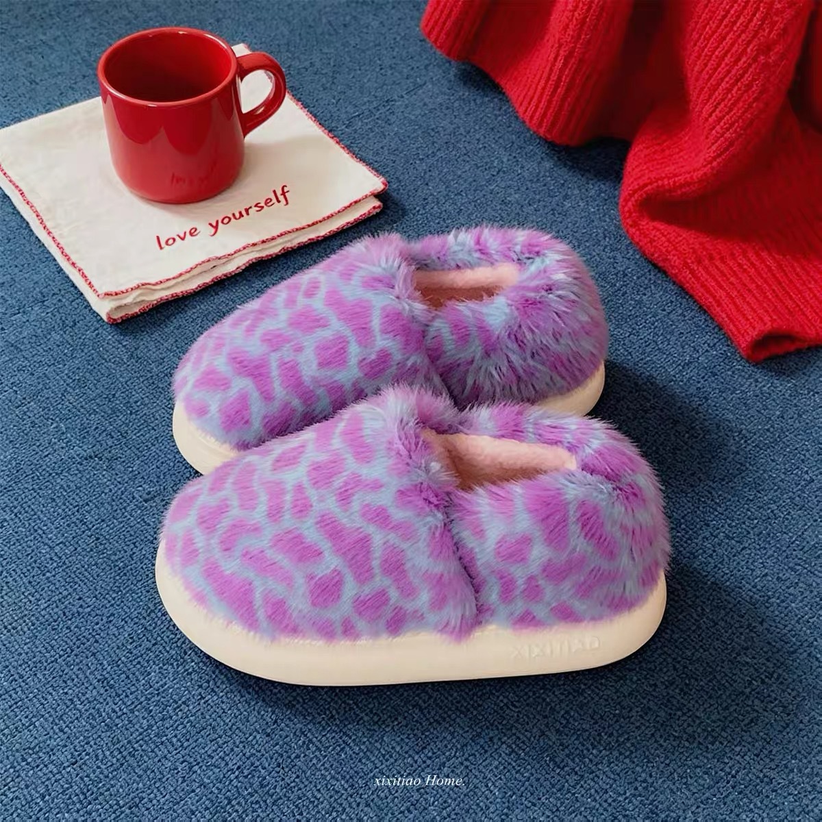 Fleece-Lined Slip-On Flats, picture 4 of 6