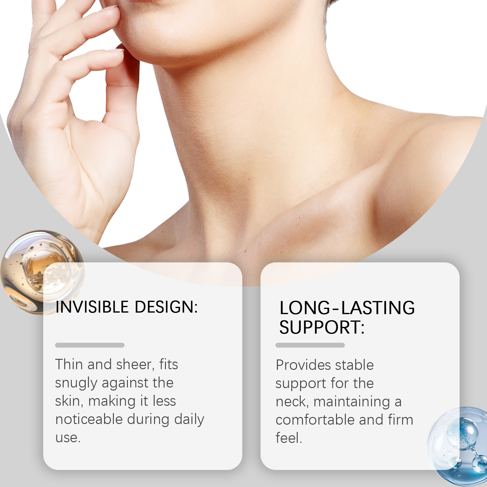 Invisible Lifting Neck Sticker