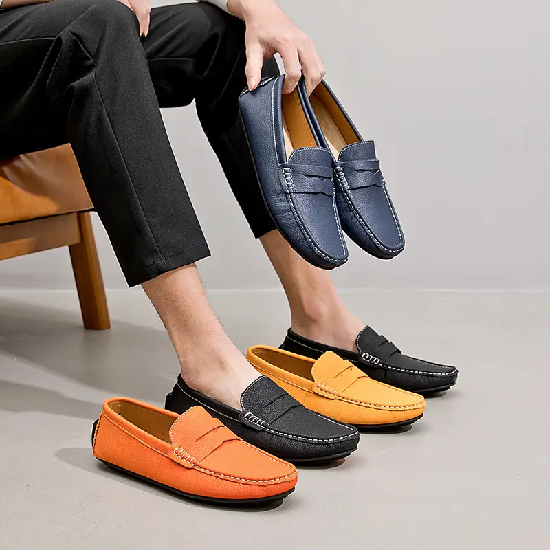 Men's Fashion British Pedal Large Size Casual Shoes