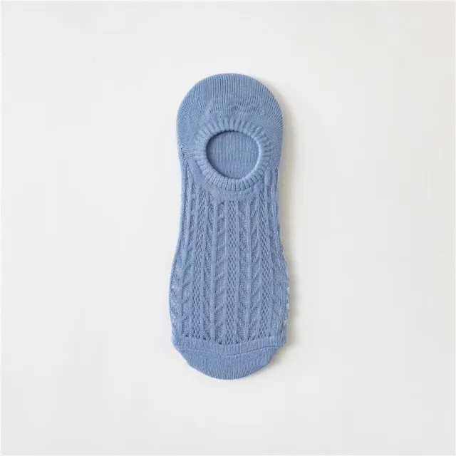 Women's Mesh Invisible Socks Thin Dark Blue - Shop at LoveMi