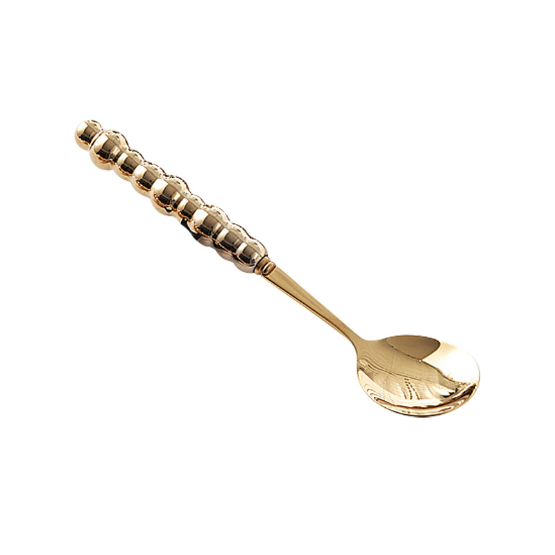 Gold Main Meal Round Spoon