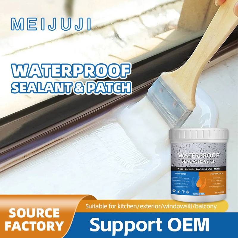 Transparent Waterproof Sealant For Renovating Bathrooms And Repairing Leaks