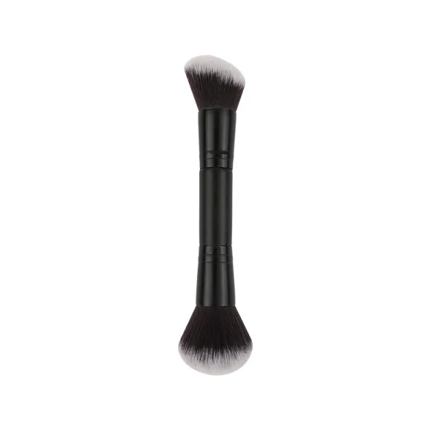 Double headed Portable And Versatile Makeup Blush Loose Powder Shading Beauty Tools Black - Shop at LoveMi