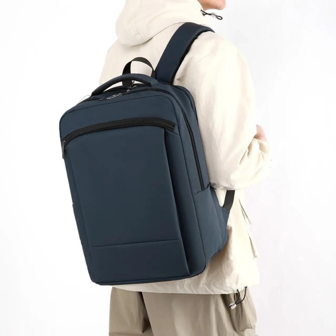 Casual Business Commute Computer Backpack Simple Large Capacity
