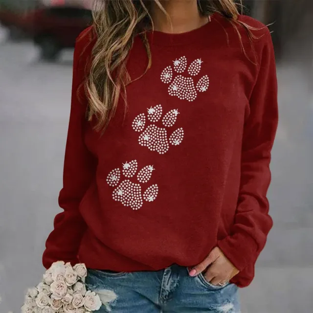 Women's Pullover Round Neck Irregular Sweater Afo 3317 2Xl - Shop at LoveMi