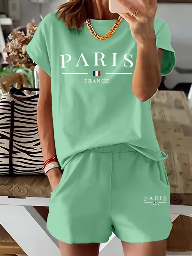 Fashion Comfort Printing Slimming Shorts Summer Casual Women's Clothing Tz1083 6 Color L - Shop at LoveMi