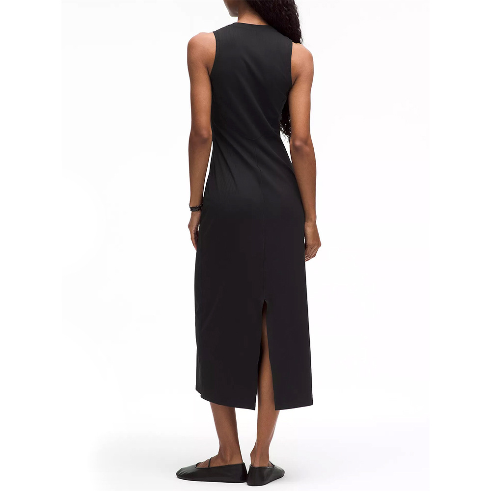 European And American Sleeveless Round Neck Temperament Sports Dress