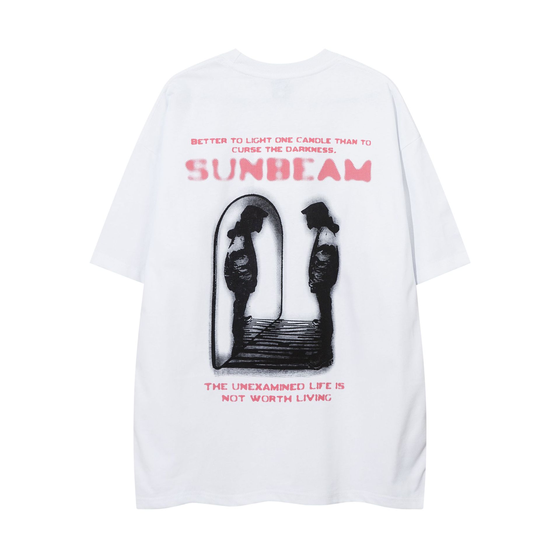 Fashion Fuzzy Printed Short-sleeved T-shirt