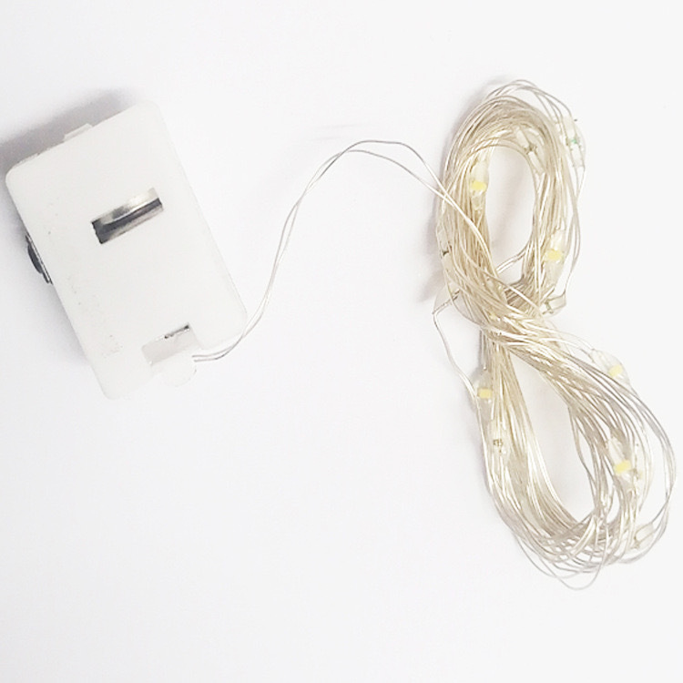 LED Small Square Box Battery-powered Colorful Ambient String Lights