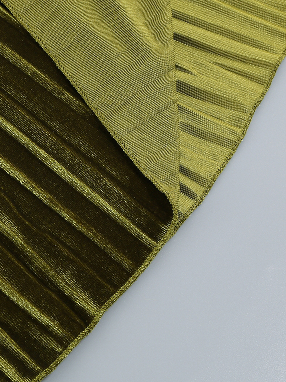 European And American Sexy V-neck Strap Waist Slit Dress