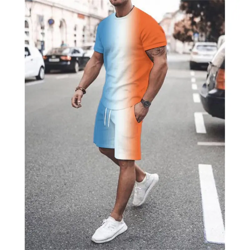 Short Sleeve Foreign Trade Men Leisure Set