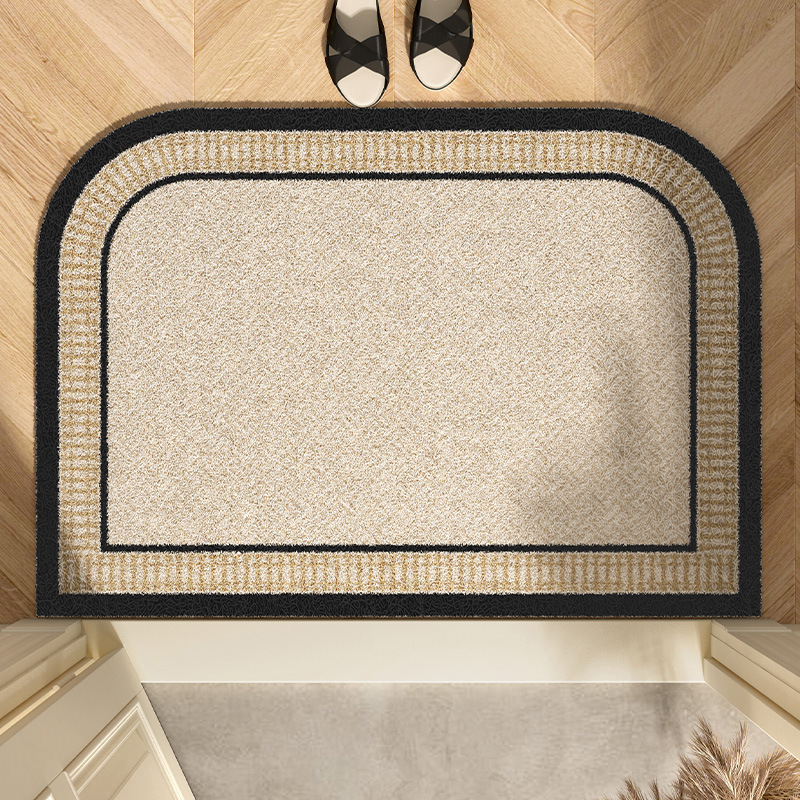 Wabi-sabi Cream-colored Large Doormat For The Entrance