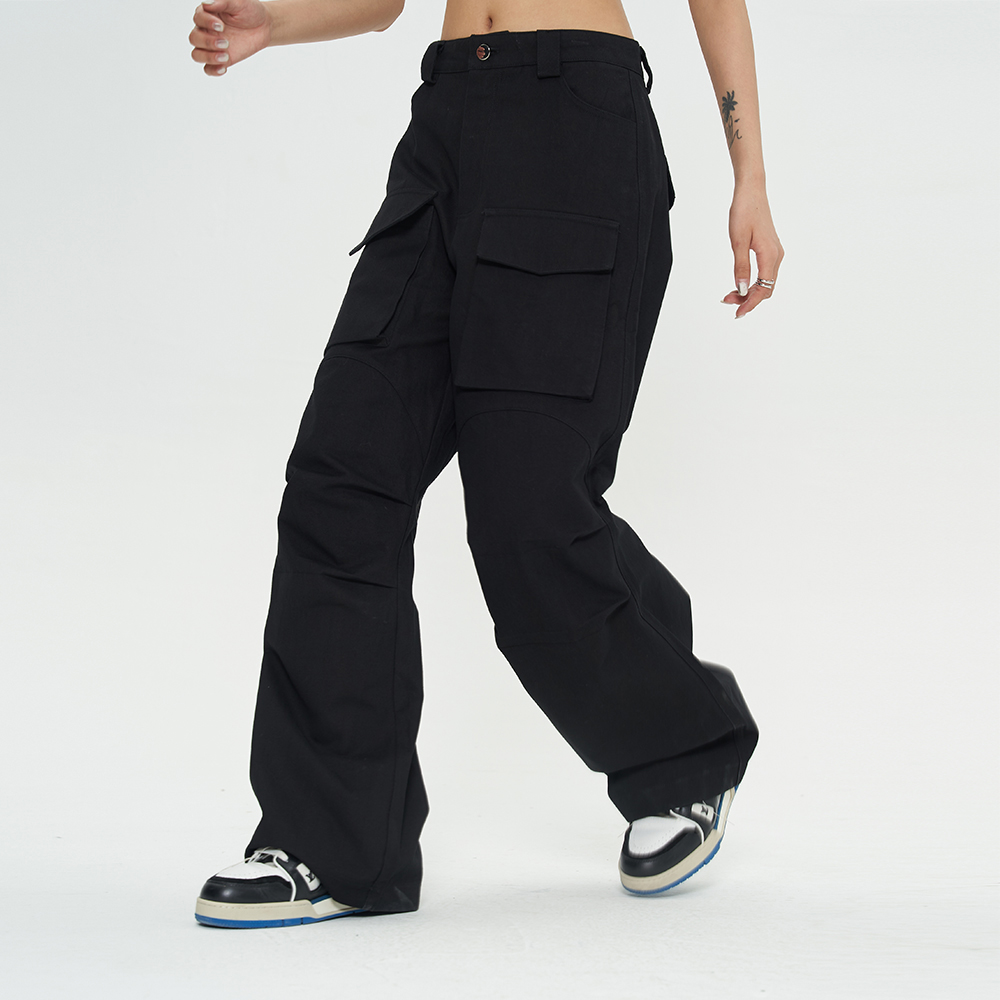 Title 8, Hip Hop Popular Pleated Wide Leg Workwear Pants...