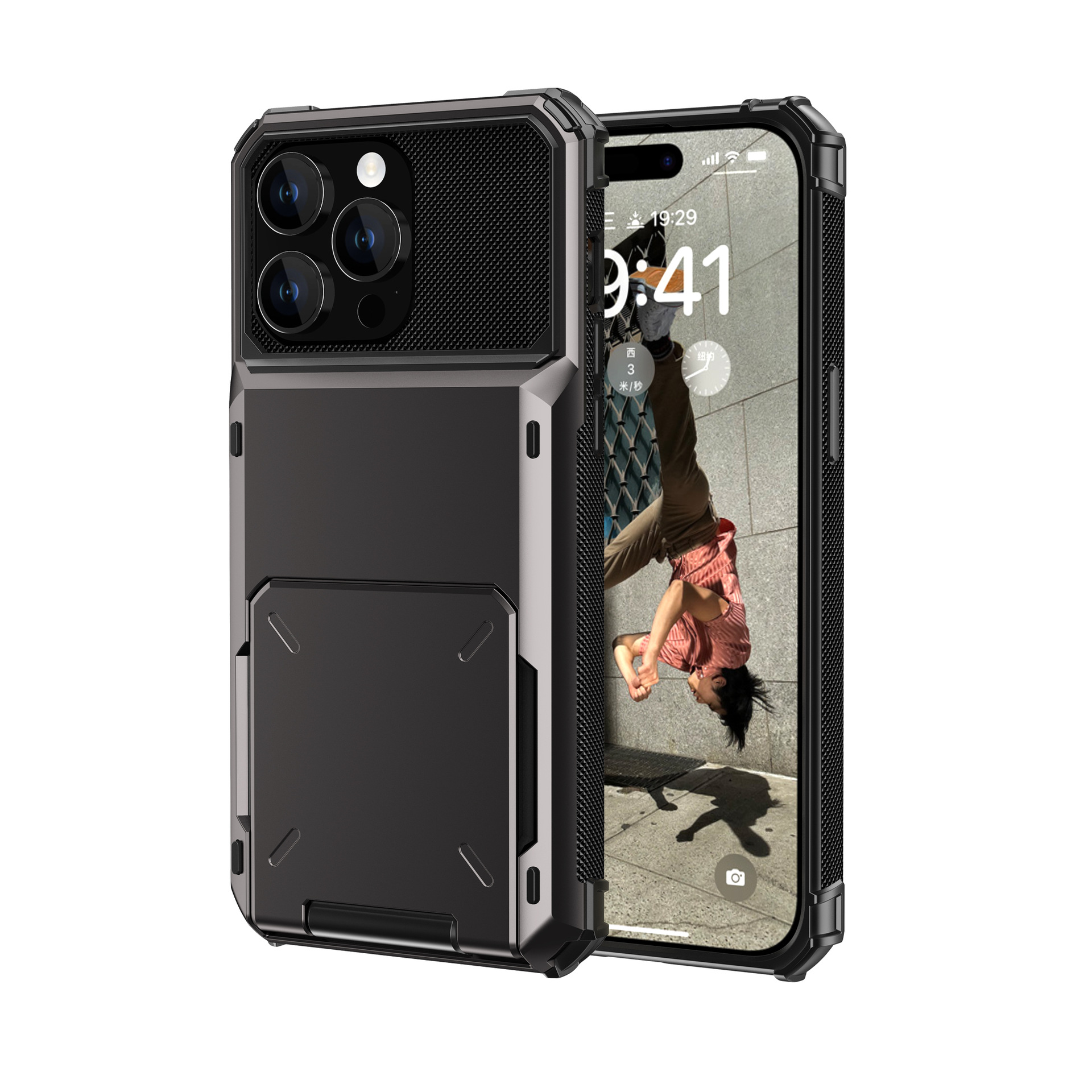 Fashionable Casual Flip Cover Shock-proof Phone Case 8