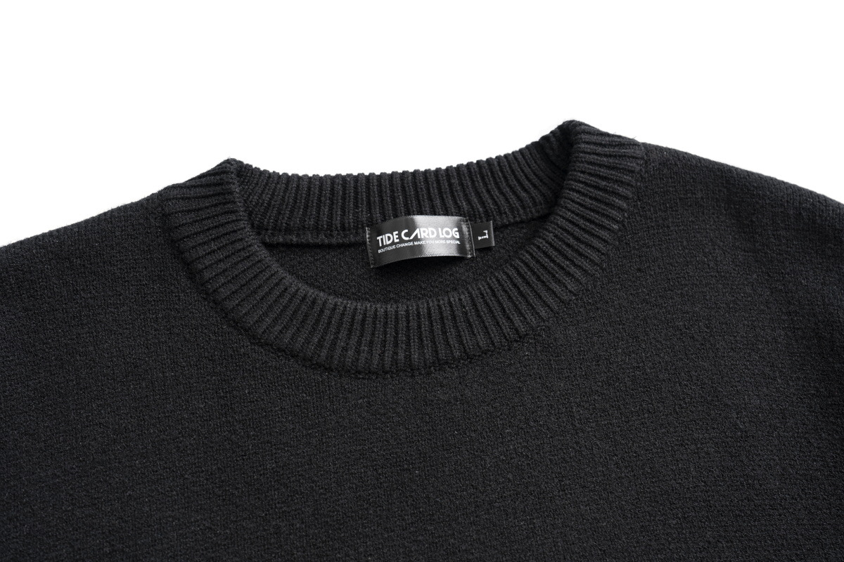 Lazy Couple Men And Women Embroidered With Letters Sweater