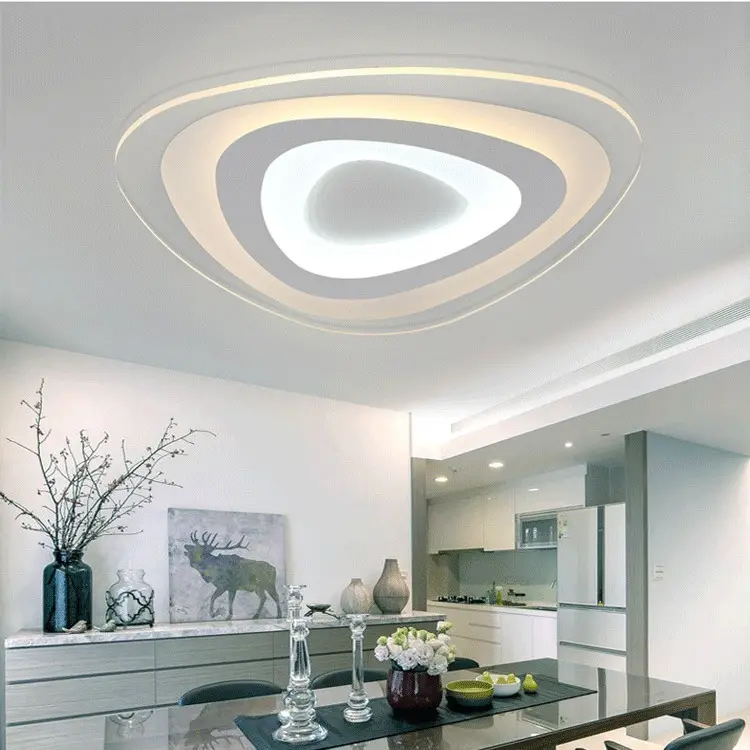Ceiling Lamp Creative Bedroom Lighting Triangle