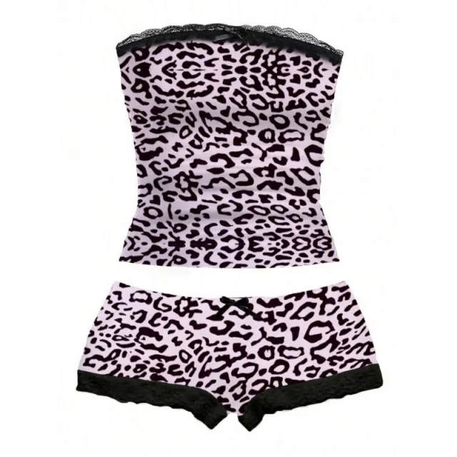Lace Camisole And Shorts Two piece Set Multicolor - Shop at LoveMi