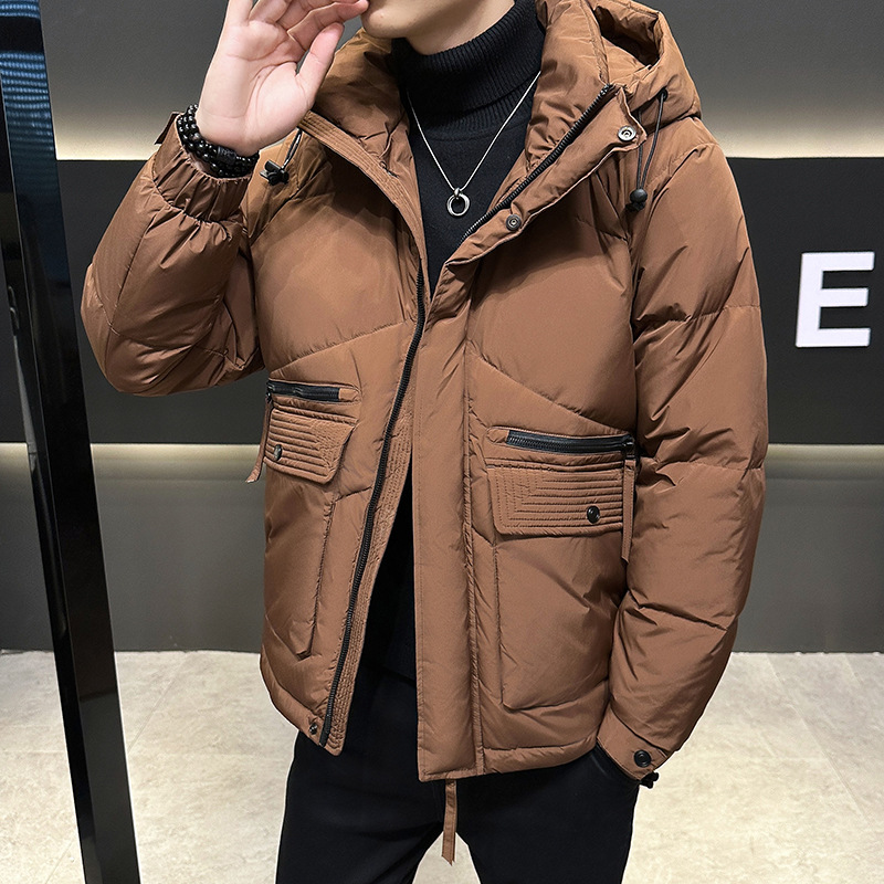 Union Explosion Year Autumn and Winter Trendy Fashion Hong Kong Style Down Jacket Outerwear