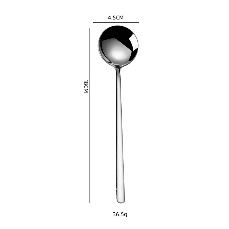 304 Round Spoon Silver