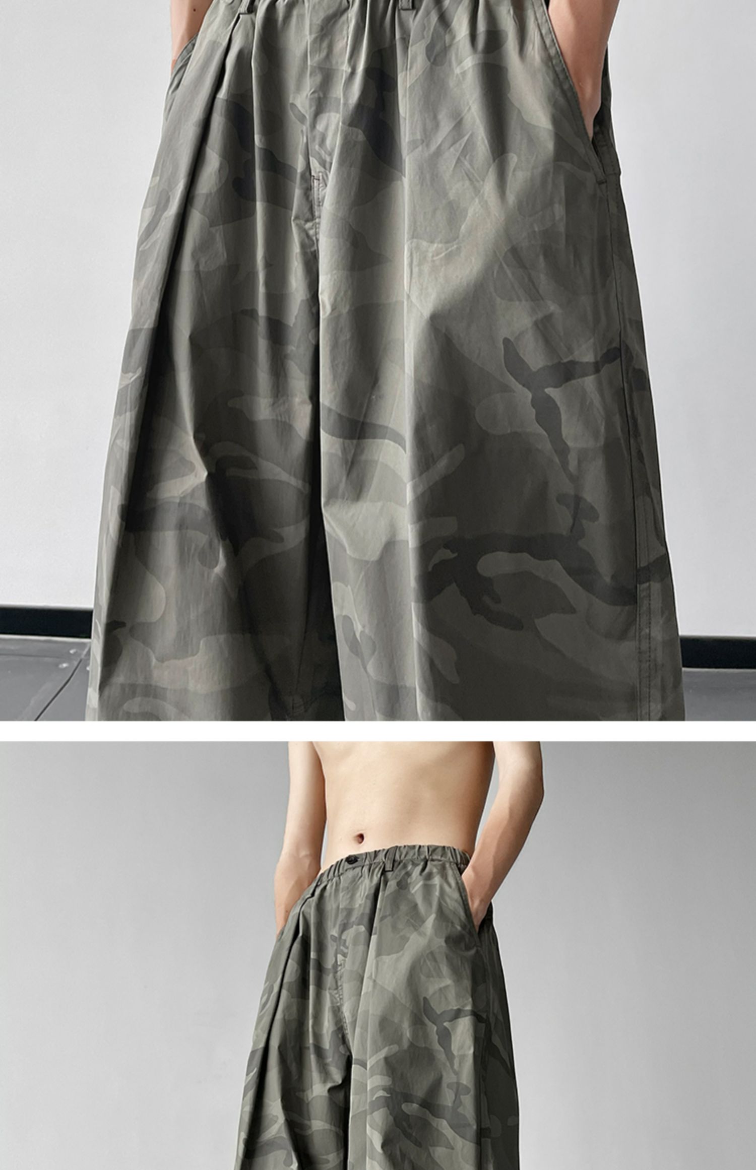 American High Waist Loose All-matching Wide Leg Charge Workwear Pants